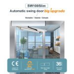 Turtech&Doortec SW100 SLIM Convenient Modern Home Intelligent Automatic Swing Door - Image 6