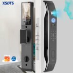 XSDTS K9 Tuya/Wishome Wifi Smart Door Lock Intelligent Digital Fingerprint Face Recognition