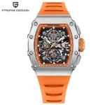 PAGANI DESIGN YS011 New 40MM Barrel Hollow Fashion Casual Men's Quartz Watches Sapphire Glass Quartz Watches Chronograph Clock - Image 2