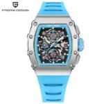 PAGANI DESIGN YS011 New 40MM Barrel Hollow Fashion Casual Men's Quartz Watches Sapphire Glass Quartz Watches Chronograph Clock - Image 3
