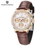 PAGANI DESIGN 1730 Fashion Multifunctional Ladies Quartz Watches Luxury Sapphire Glass Watch for Women Nice Packing Perfect Gift