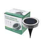 Waterproof Solar Ground Lights Outdoor Garden Pathway Lawn Landscape In-Ground LED Deck Step Lights for Yard Patio Decoration - Image 4