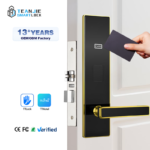 Stainless Steel Wifi TThotel Smart Door Lock Memory Card Digital Rfid Hotel Lock with Free Management System - Image 2