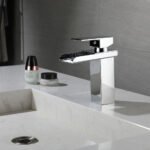 Aquacubic 304 SS Stainless Steel Bathroom Sink Tap Bathroom Waterfall Basin Faucet - Image 4