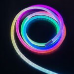 High Brightness 360° Degree Illumination RGBIC Pixel Silicone Neon Nope with Woven- Smart APP/Remote Control Customize - Image 4