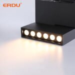 ERDU Floding Flood Light Led Track Light System Indoor Kitchen Living Room Bedroom Aluminum Track Spotlight - Image 3