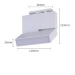 ERDU Floding Flood Light Led Track Light System Indoor Kitchen Living Room Bedroom Aluminum Track Spotlight - Image 2