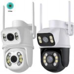 ICSEE 6MP Bullet Security Wifi Outdoor Dual Lens Cameras Home Night Vision Light Alarm CCTV Surveillance Dual Screens Camera - Image 6
