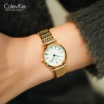 ColevKie Women's Quartz Wrist Watch Classic Waterproof Stainless Steel Band OEM Simple Luxury Ladies Business Watches for Gift - Image 7