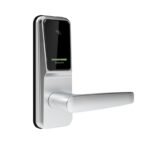 Aluminum Alloy USA Canada Single Latch Mortise Smart Hotel Card Lock Waterproof Wooden Room Door Lock with Key Card Unlock - Image 2