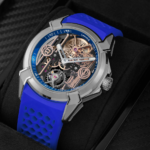 Stylish Lauerick Men's Rubber Sports Business Wristwatches High-End Blue Mechanical Watches Pointer Sapphire Crystal Stainless - Image 5