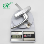 Modern Design Hotel Use Doors and Windows Handle Silver Aluminum Alloy Easy Installation 2-Year Warranty - Image 2