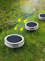 Waterproof Solar Ground Lights Outdoor Garden Pathway Lawn Landscape In-Ground LED Deck Step Lights for Yard Patio Decoration - Image 5