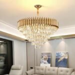 Decorative Luxury French Empire Crystal Chandelier OGS Brand 3500K Warm White LED Gold Finish 3-Year Warranty Easy Installation - Image 3
