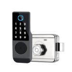 Waterproof Wooden Door Smart Deadbolt Lock Fingerprint Digital Smart Lock TTLock or Tuya APP Optional - Image 4