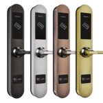 High Safety Europe Standard Mortise Electronic RFID Key Card Smart Hotel Door Lock System with Free Management Software - Image 2