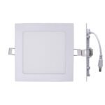 Factory Sale Ultra Thin Flat 3W 6W 9W 12W 15W 18W Recessed Slim Round Led Panel Lamp for Office Home