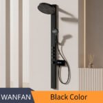 Multi-Function Luxury Shower Panel with Full-Body Spray Jets Digital Temperature Control Shower System Shower Set - Image 5