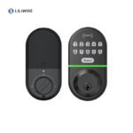 Liliwise Smart Lock Button Version Keyless Smart Deadbolt Lock Tuya Electronic Wifi Outdoor Digital Smart Lock