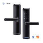 Liliwise Electronic Ttlock Alexa App Biometric Keypad Smart Digital Home Tuya Fingerprint Handle Code Password Wifi Door Lock - Image 5