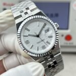 Cross-border New Lao Jia Lu Automatic Mechanical Watch Stainless Steel Band Honeycomb Pattern Surface Luminous 50m Water - Image 2