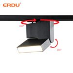ERDU Floding Flood Light Led Track Light System Indoor Kitchen Living Room Bedroom Aluminum Track Spotlight - Image 4