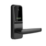 Aluminum Alloy USA Canada Single Latch Mortise Smart Hotel Card Lock Waterproof Wooden Room Door Lock with Key Card Unlock
