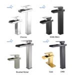 Aquacubic 304 SS Stainless Steel Bathroom Sink Tap Bathroom Waterfall Basin Faucet - Image 3