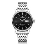 LAOGESHI G106 Top 10 Brands China Man Quartz Watch Activity Steel Strap Waterproofing Week Display Minimalist Casual Wristwatch - Image 4