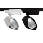 Wide-angle Wall-washing Ceramic Tile Exhibition Hall Clothing Store Polarized Guide Rail LED Track Light Spotlight - Image 2