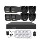 Factory Outdoor 1080p 8mp 5mp 2mp 4ch 8ch Security Set 4k Nvr Kit Camera Video 4 Channel Cctv Security Camera System - Image 2
