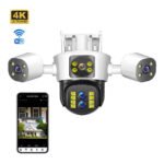 Hot Sale Protection Alarm Auto Tracking AI Human Detection High Speed Dome POE Outdoor CCTV IP PTZ Camera Security Surveillance - Image 4