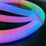 High Brightness 360° Degree Illumination RGBIC Pixel Silicone Neon Nope with Woven- Smart APP/Remote Control Customize