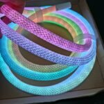 High Brightness 360° Degree Illumination RGBIC Pixel Silicone Neon Nope with Woven- Smart APP/Remote Control Customize - Image 2