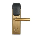 Free Software Management Smart RF Card Hotel Lock Anti-Theft Temic 13.56Mhz RFID Key Card Hotel Room Door Lock System with Key - Image 3