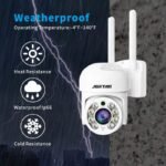 1080p Ptz Camera 2mp Wifi Camera Home Security Camera with Night Vision Motion Detection Audio 2.4ghz Icam365/yoosee/icsee App - Image 4