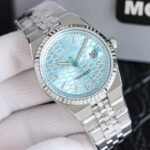 Cross-border New Lao Jia Lu Automatic Mechanical Watch Stainless Steel Band Honeycomb Pattern Surface Luminous 50m Water