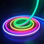 LED Colorful Flexible Light Strip Intelligent Remote Control Neon Light Strip Indoor Silicone Atmosphere Decorative Lamp Tube - Image 6