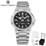 PAGANI DESIGN YS023 New Men Mechanical Watch Miyota 8215 Business Sapphire Glass Stainless Steel Reloj Hombre with Luminous - Image 4