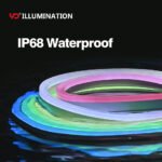 IP68 RGB High Quality Waterproof Fireproof Can Be Customized Outdoor Using LED Flexible Strip Light - Image 2