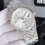 Cross-border New Lao Jia Lu Automatic Mechanical Watch Stainless Steel Band Honeycomb Pattern Surface Luminous 50m Water - Image 6