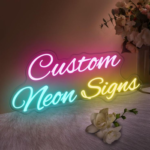 110v Led Neon Flex Custom Personalized Neon Sign for Wedding Sign