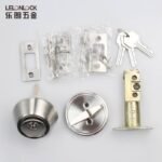 Stainless Steel 304 Security Single Sided Key Entry Deadbolt Lock Passage Dummy Door Without Handle Invisible Latch Lock - Image 2