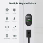Liliwise Smart Lock Button Version Keyless Smart Deadbolt Lock Tuya Electronic Wifi Outdoor Digital Smart Lock - Image 3